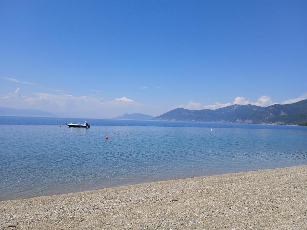 Σπίτι Στο Βουνό Αλλά Μια Ανάσα Από Τη Θάλασσα Paleochori Exterior foto